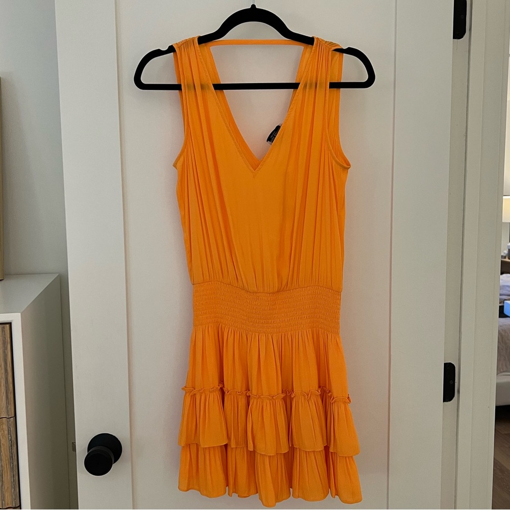Ramy Brook Orange Mini Dress